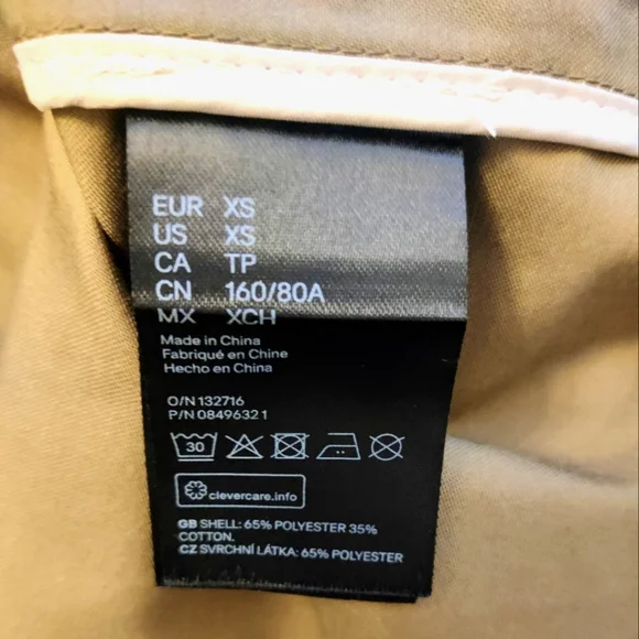 H&M Belted Utility Coat - Picture 5 of 5